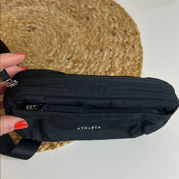 Athleta black waist bag:crossbody Bag - Picture 3 of 13